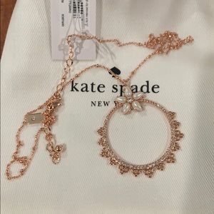 Kate spade chantilly charm necklace